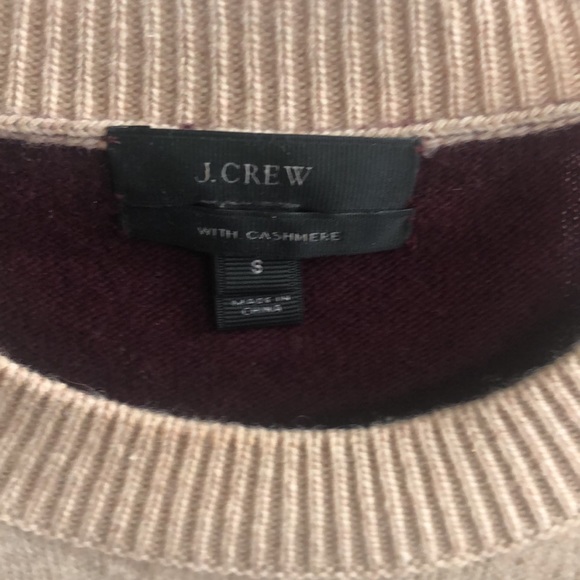 J Crew with cashmere and elbow patches sweater. - Picture 5 of 5